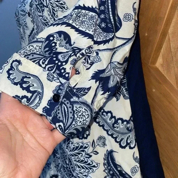 Melange Paisley Dress- XS - Picture 6 of 11